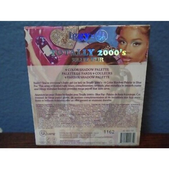 BH COSMETICS x Iggy Totally 2000's Blue Fur Eyeshadow Palette 9 Shades NEW - Picture 2 of 6